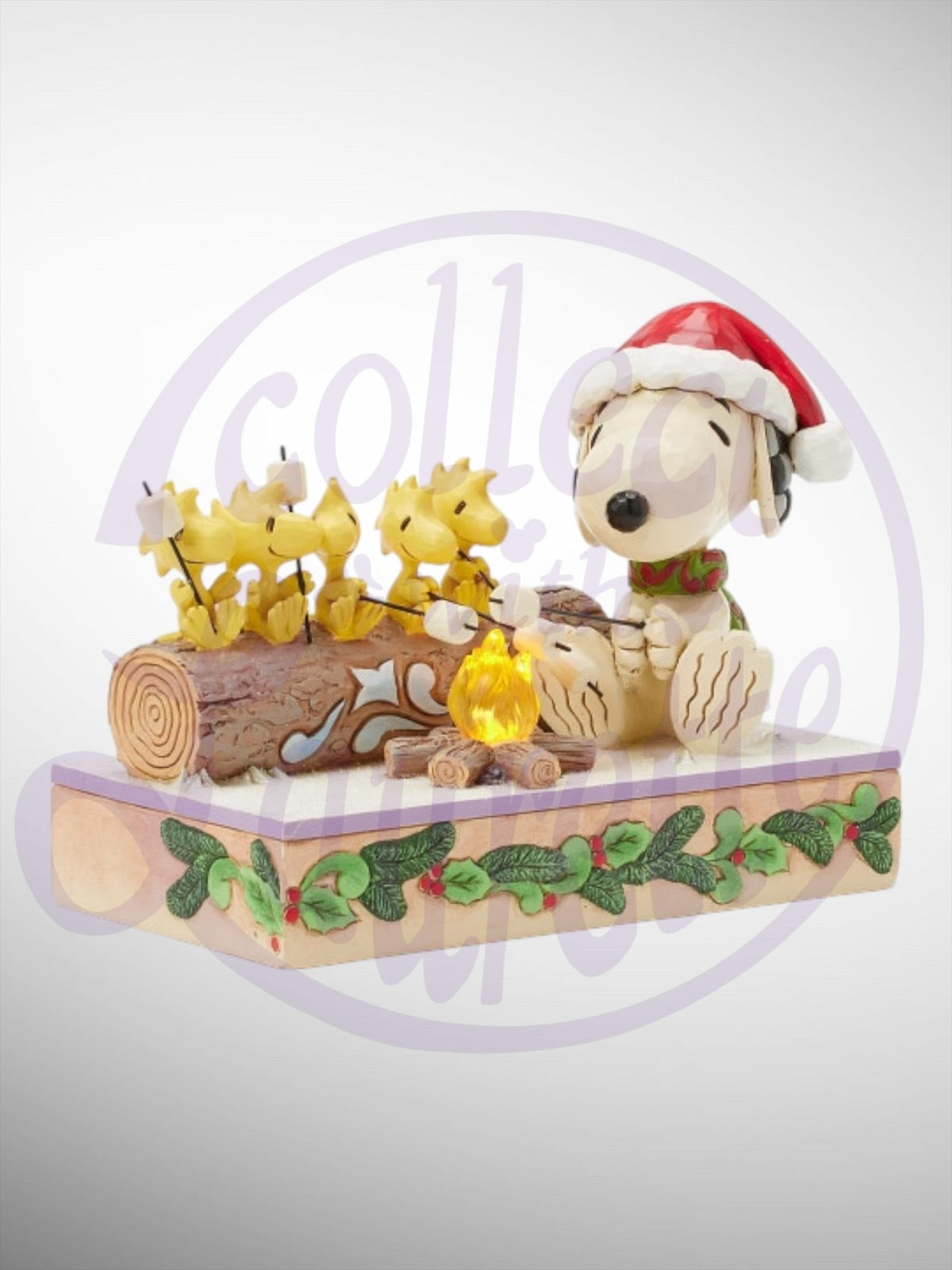 Jim Shore Peanuts - Campfire Companions Snoopy Woodstock Figurine